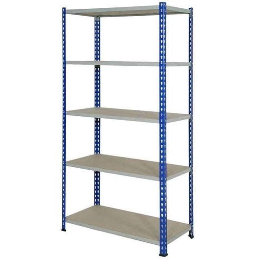 Picture of J Rivet Shelving with Chipboard Shelves