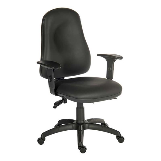 Picture of Ergo Comfort 24 Hour Chair - PU Wipe Clean with Armrests